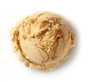 Glace au caramel