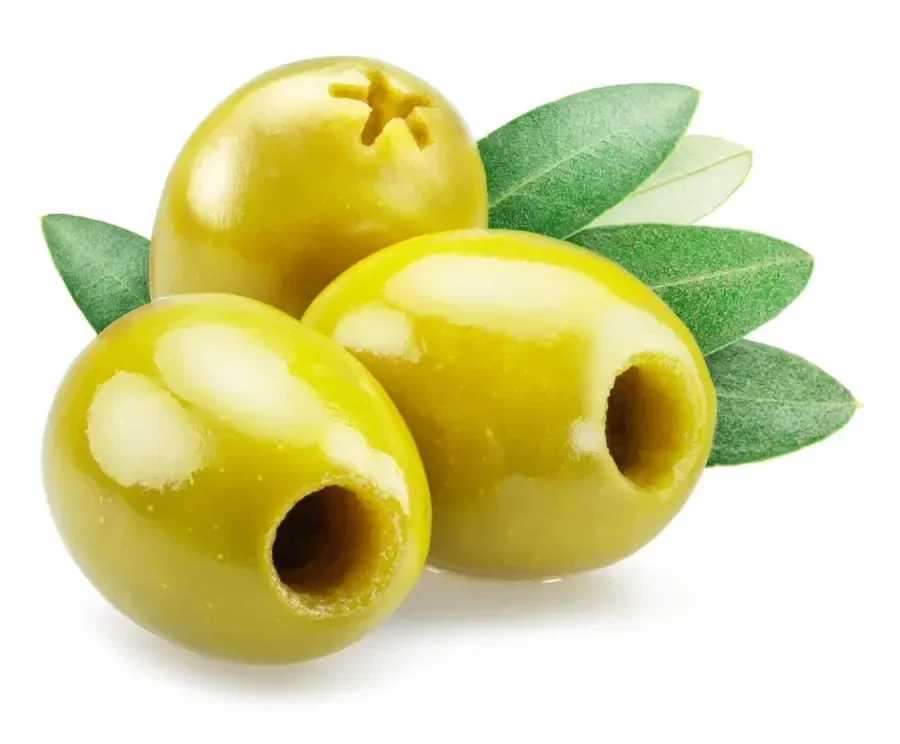 Olive verte dénoyautée