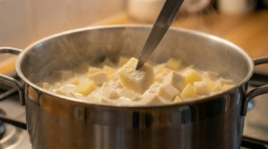 Étape 9: Vérifiez la cuisson avec la pointe d'un couteau :...