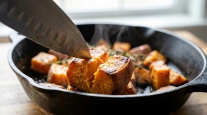 Étape 10: Vérifiez la cuisson en piquant un cube avec la po...