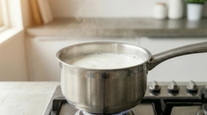 Étape 10: Dans une petite casserole à part, faites chauffer...