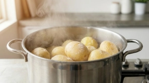 Étape 9: Remettez les pommes de terre dans la casserole cha...