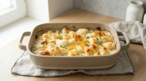 Étape 13: À la sortie du four, parsemez de quelques branche...