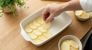 Étape 9: Disposez une première couche de rondelles de pomm...