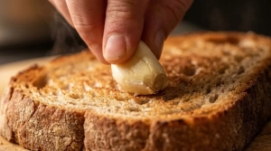 Étape 8: Frottez généreusement la deuxième gousse d'ail ...