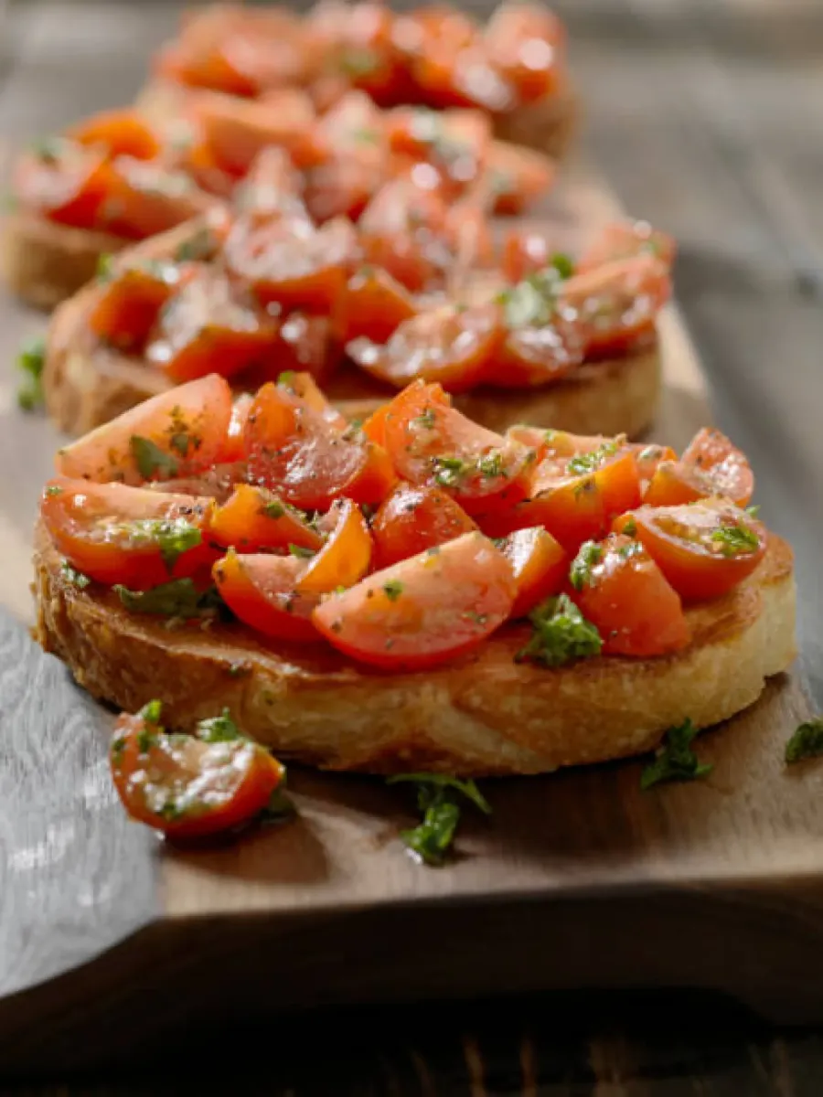 Bruschetta à la Tomate et Basilic Frais - Image 2