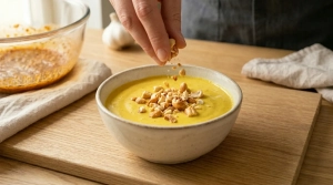 Étape 5: Concassez grossièrement les noix de cajou grillé...