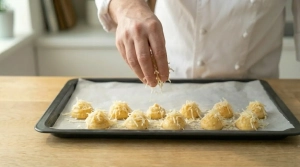 Étape 11: Parsemez le reste du Comté râpé sur le dessus d...