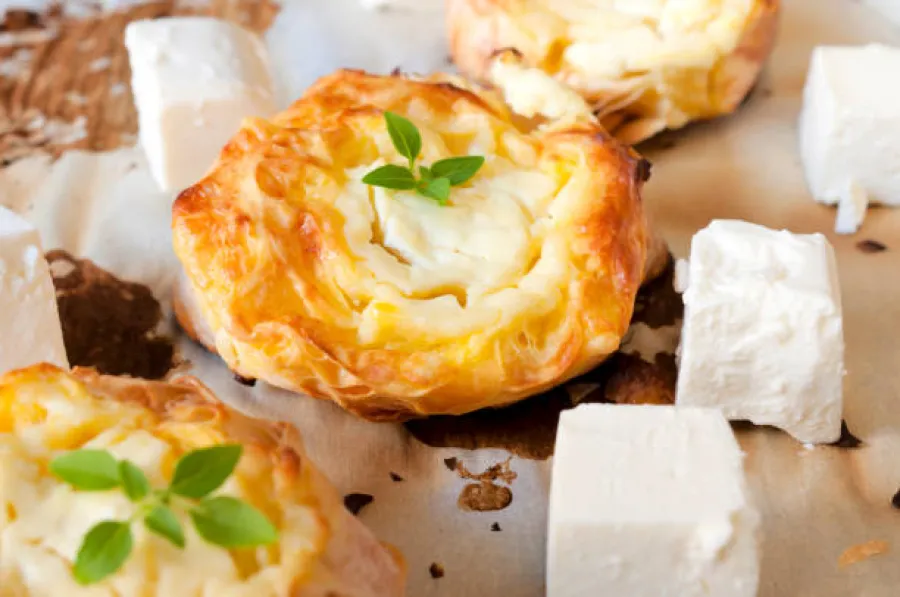 Feuilletés chèvre-miel