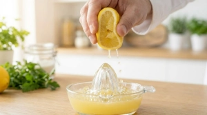 Étape 7: Pressez le citron pour en extraire le jus....