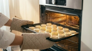 Étape 12: Enfournez la plaque à mi-hauteur pour une cuisson...