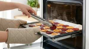 Étape 10: À mi-cuisson, retournez délicatement les chips p...