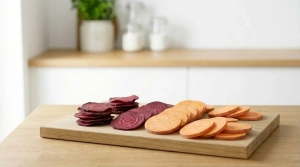 Étape 5: Réservez les tranches de légumes bien sèches su...