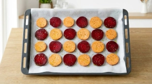 Étape 8: Disposez les tranches sur les plaques de cuisson e...