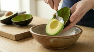 Étape 8: À l'aide d'une grande cuillère, récupérez tout...