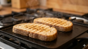 Étape 18: Faites griller les tranches de pain de campagne au...