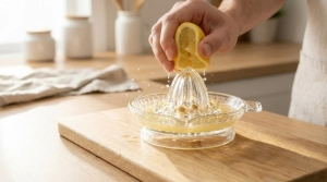 Étape 5: Pressez le citron pour en extraire le jus en veill...