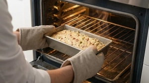 Étape 13: Enfournez à mi-hauteur pour 45 minutes de cuisson...