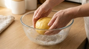 Étape 10: Sortez la pâte de la cuve (elle est un peu collan...