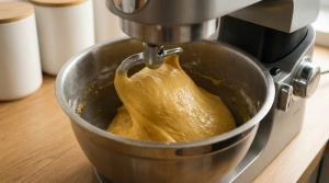 Étape 8: Poursuivez le pétrissage jusqu'à ce que la pâte...