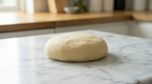 Étape 8: Formez une boule de pâte homogène et aplatissez-...