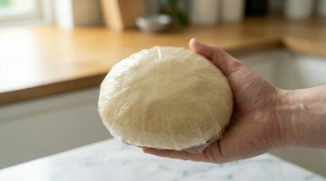 Étape 9: Emballez le disque de pâte dans du film alimentai...