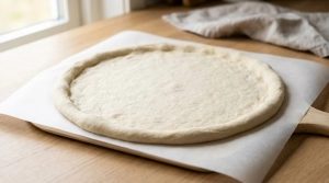 Étape 12: Réservez vos fonds de pizza sur une plaque de cui...