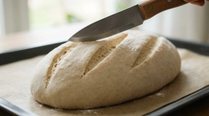 Étape 10: Déposez le pain sur une plaque recouverte de papi...