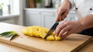 Étape 2: Sur la planche à découper, taillez deux belles t...