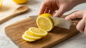 Étape 11: Coupez le second citron en fines rondelles réguli...