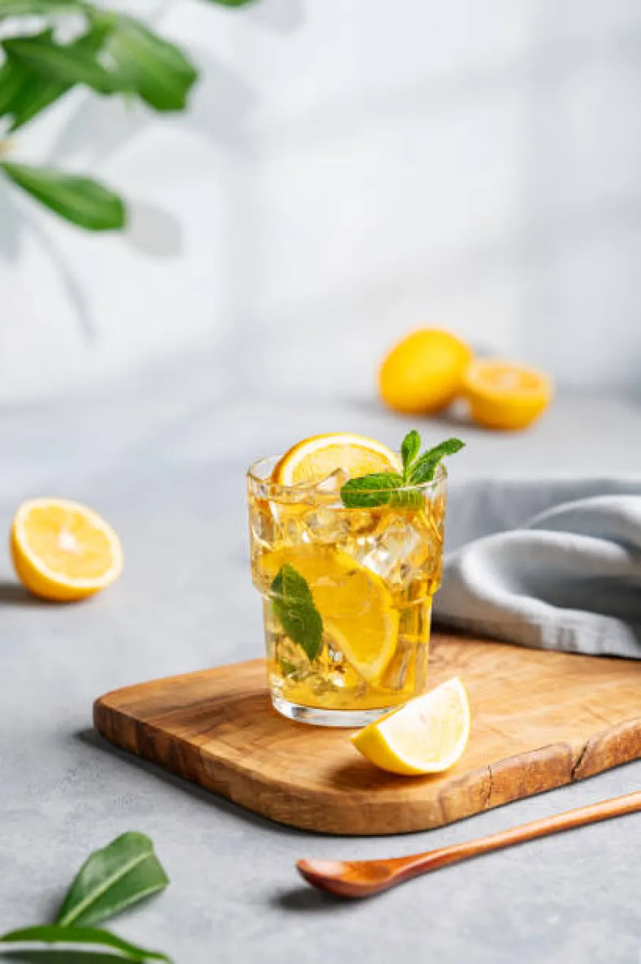 Thé glacé au citron et menthe - Image 2