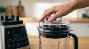 Étape 8: Fixez fermement le couvercle du blender avant de d...