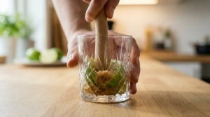 Étape 2: Déposez les quartiers de citron vert et la casson...