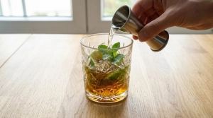 Étape 5: Ajoutez les feuilles de menthe dans le verre sans ...