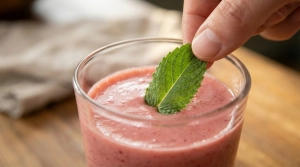 Étape 11: Ajoutez une feuille de menthe fraîche sur le dess...