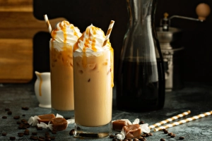Milkshake caramel