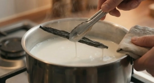 Étape 7: Retirez la gousse de vanille du lait....