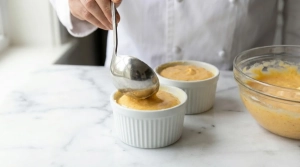 Étape 8: Incorporez délicatement un tiers des blancs à la...