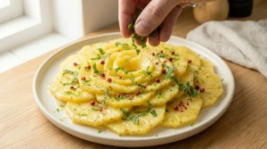 Étape 9: Zestez finement un peu de citron vert frais direct...