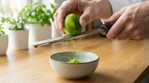 Étape 9: Prélevez le zeste du citron vert à l'aide d'une ...