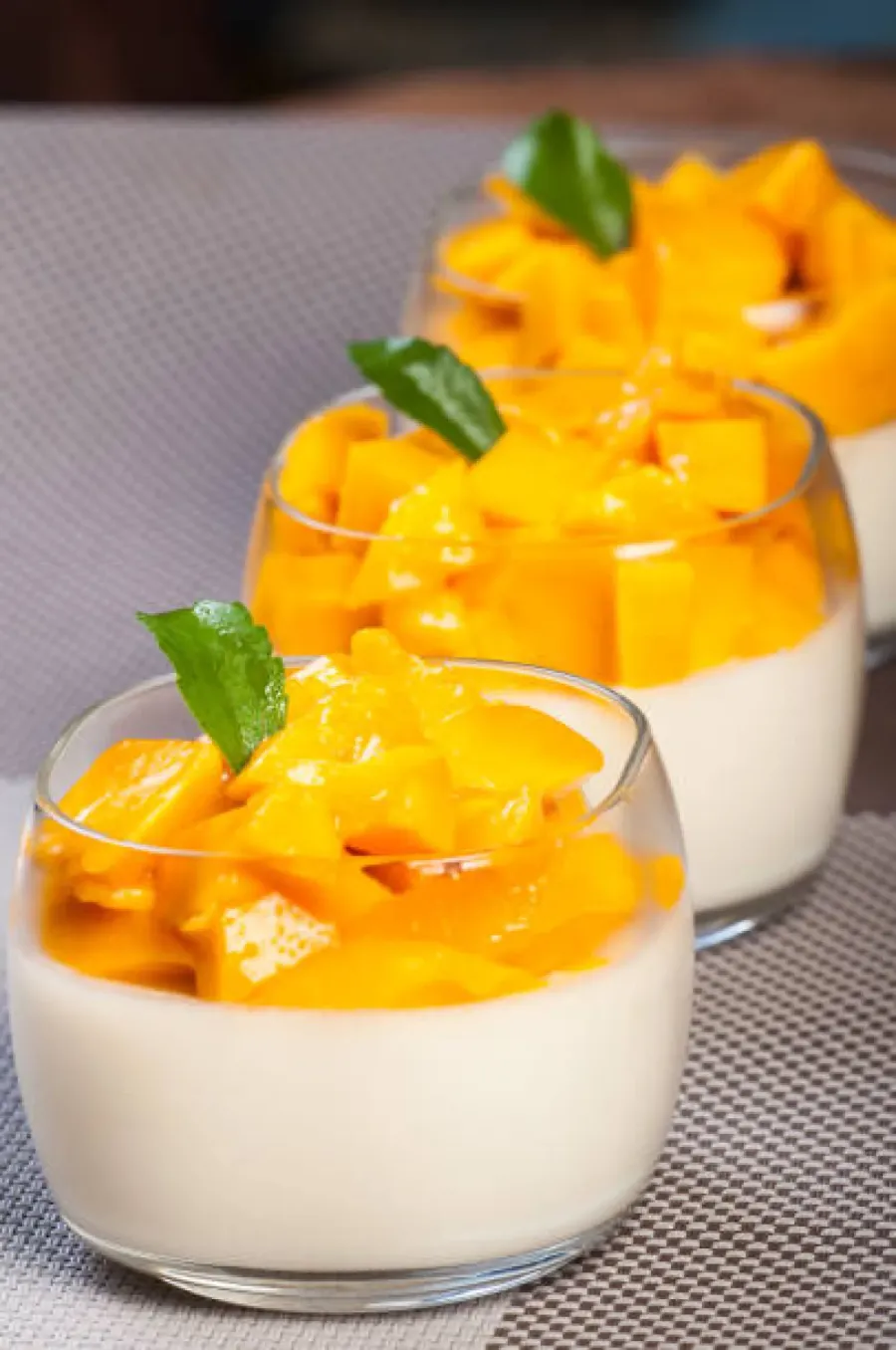Panna cotta à la mangue - Image 3