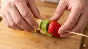 Étape 17: Terminez la séquence avec une fraise entière (ou...
