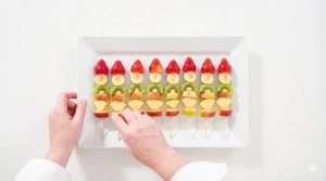 Étape 19: Disposez harmonieusement les brochettes terminées...