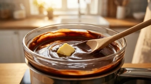 Étape 10: Incorporez le beurre dans la sauce chaude pour lui...