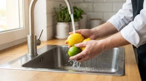 Étape 1: Lavez soigneusement les citrons jaunes et le citro...