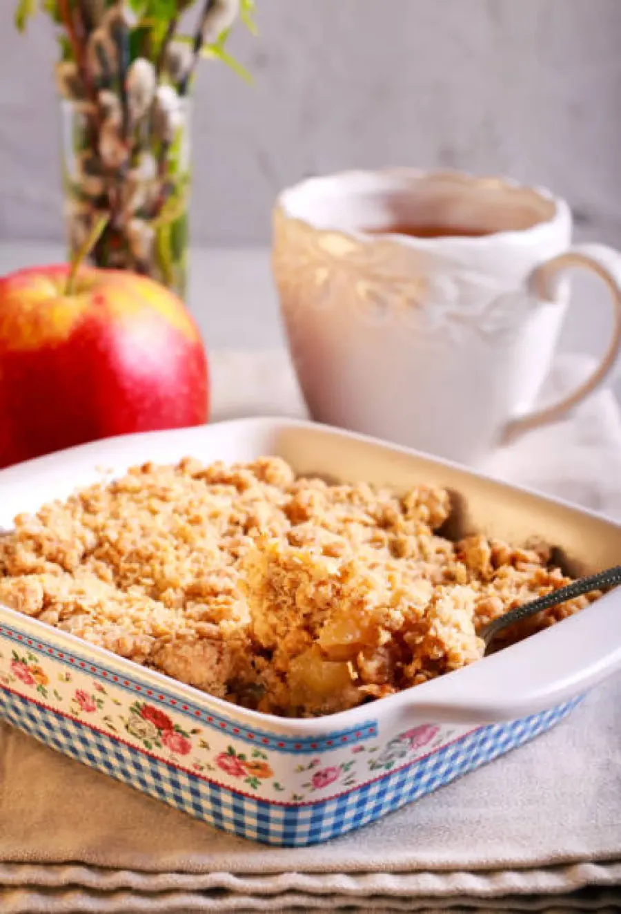 Crumble aux pommes et à la cannelle - Image 2
