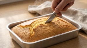 Étape 10: Vérifiez la cuisson en plantant la lame d'un cout...