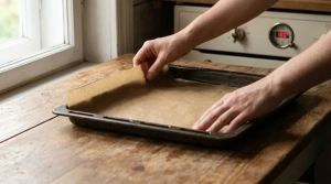 Étape 1: Préchauffez votre four à 180°C (th.6) et chemis...