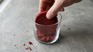 Étape 11: Déposez un disque de biscuit rouge au fond de cha...