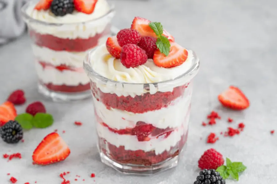 Trifle aux fruits rouges et mascarpone - Image 2